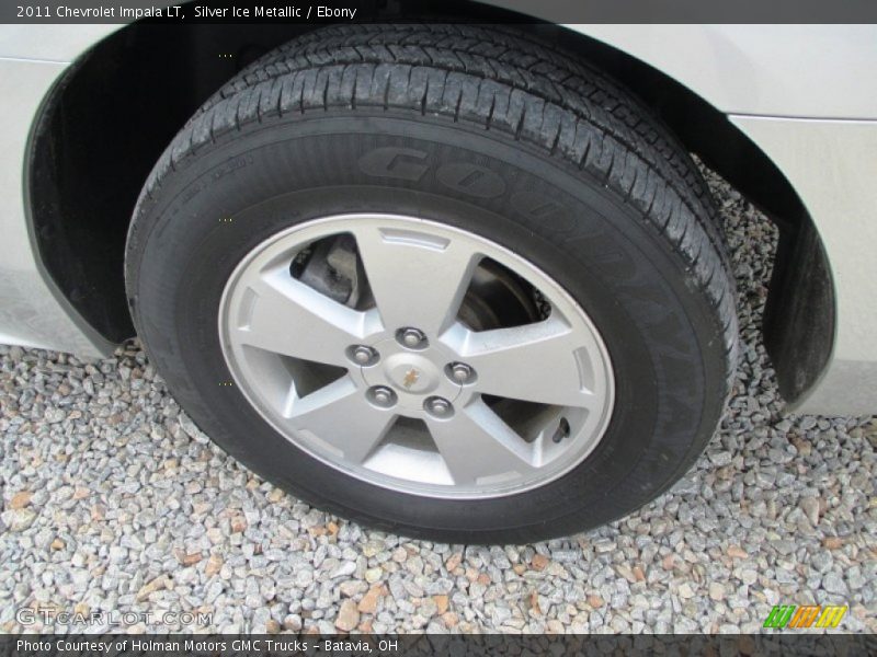 Silver Ice Metallic / Ebony 2011 Chevrolet Impala LT