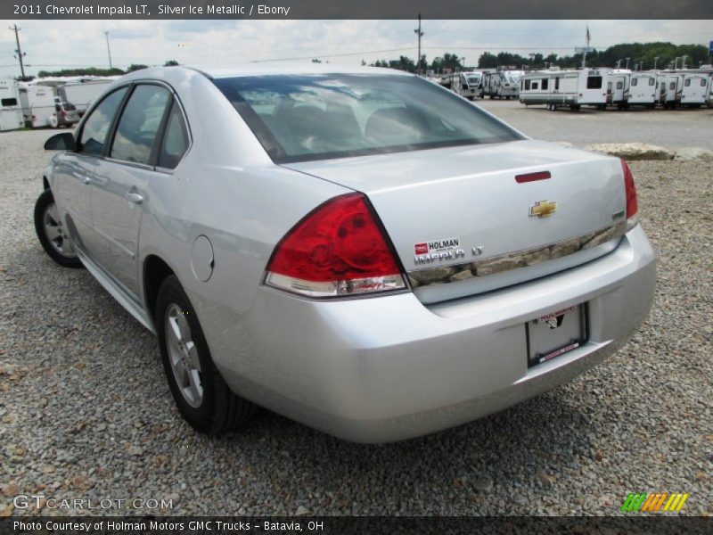 Silver Ice Metallic / Ebony 2011 Chevrolet Impala LT