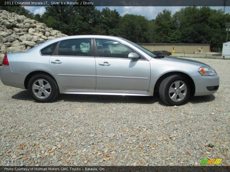 Silver Ice Metallic / Ebony 2011 Chevrolet Impala LT