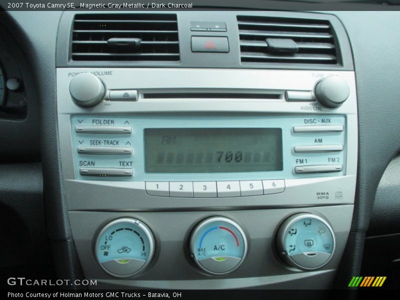 Magnetic Gray Metallic / Dark Charcoal 2007 Toyota Camry SE