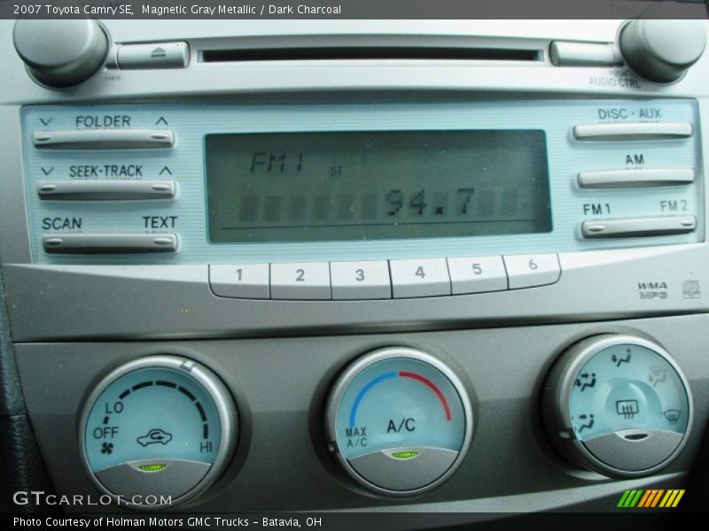 Magnetic Gray Metallic / Dark Charcoal 2007 Toyota Camry SE