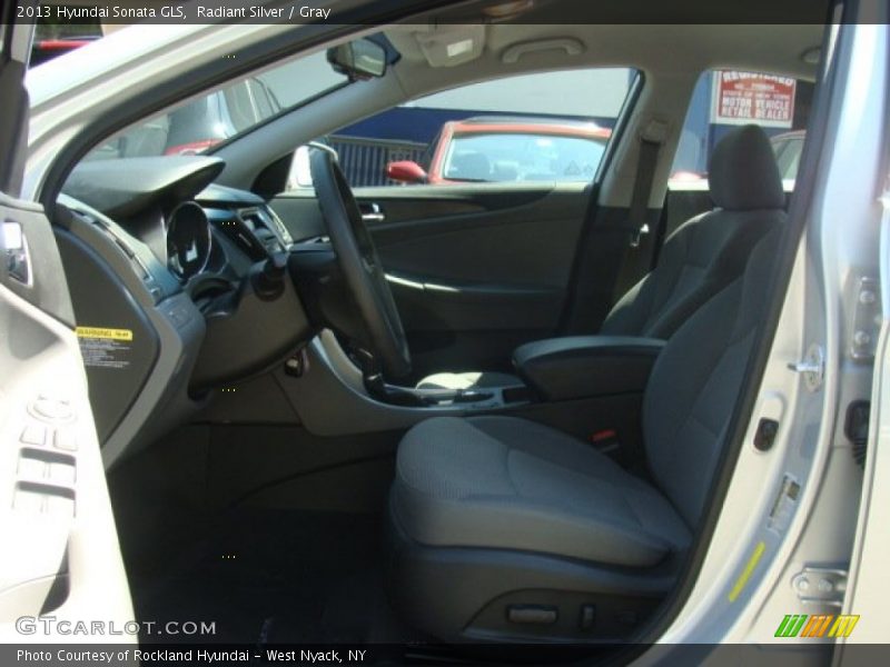 Radiant Silver / Gray 2013 Hyundai Sonata GLS