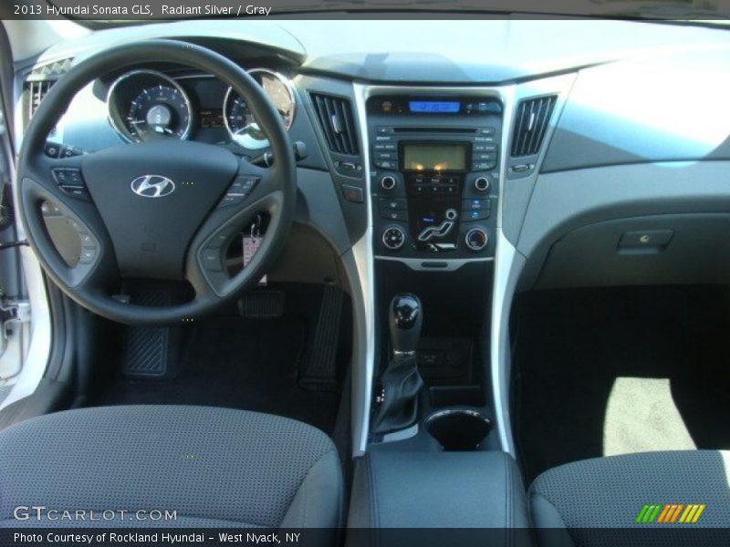 Radiant Silver / Gray 2013 Hyundai Sonata GLS