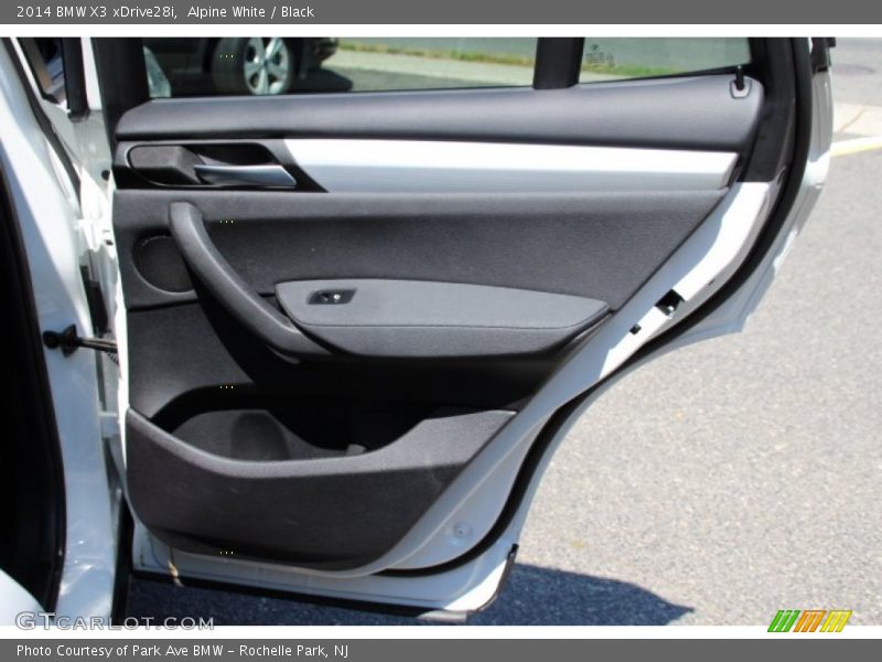Alpine White / Black 2014 BMW X3 xDrive28i
