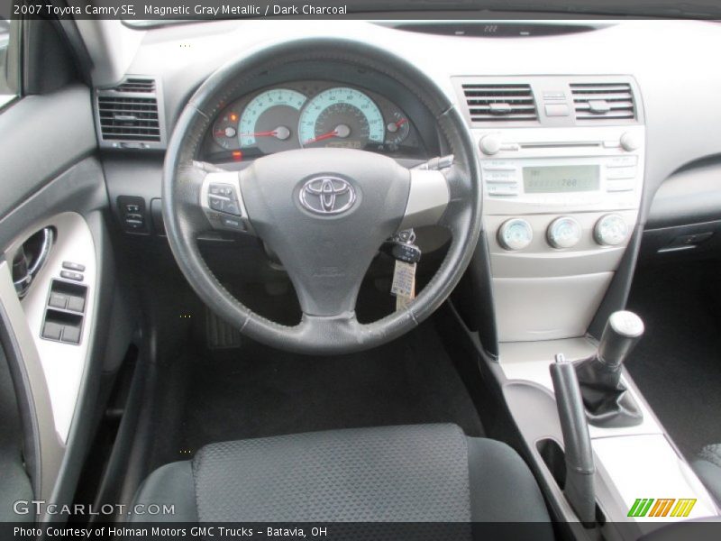 Magnetic Gray Metallic / Dark Charcoal 2007 Toyota Camry SE