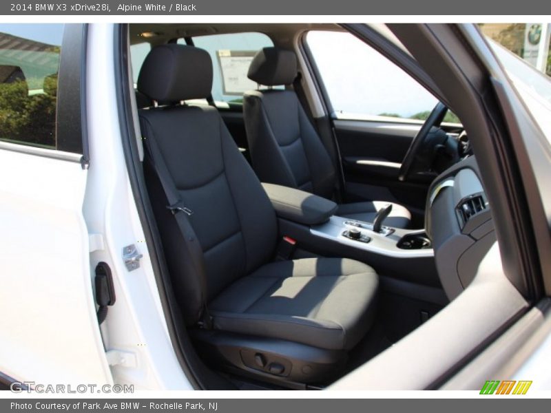 Alpine White / Black 2014 BMW X3 xDrive28i