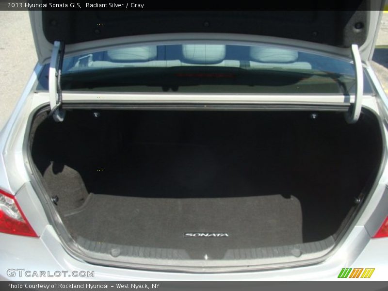 Radiant Silver / Gray 2013 Hyundai Sonata GLS