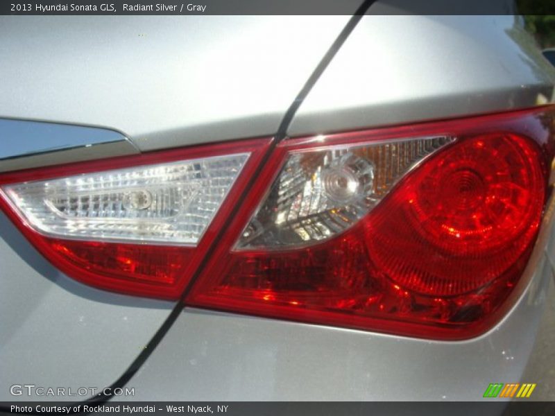 Radiant Silver / Gray 2013 Hyundai Sonata GLS