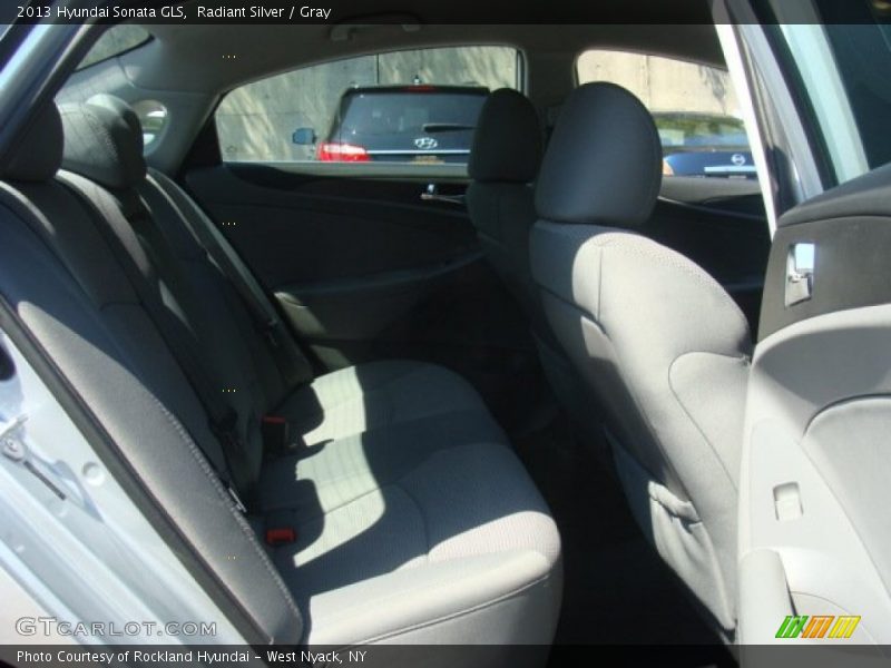 Radiant Silver / Gray 2013 Hyundai Sonata GLS