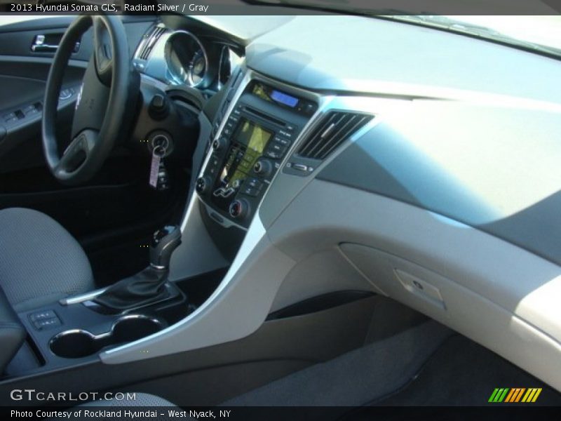 Radiant Silver / Gray 2013 Hyundai Sonata GLS