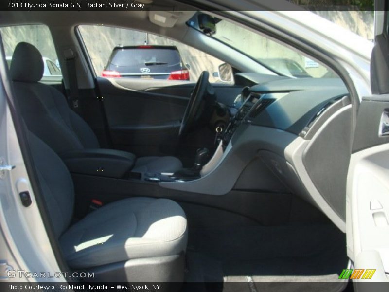 Radiant Silver / Gray 2013 Hyundai Sonata GLS