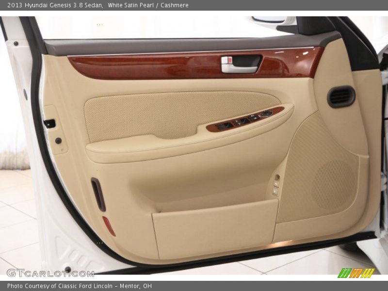 White Satin Pearl / Cashmere 2013 Hyundai Genesis 3.8 Sedan