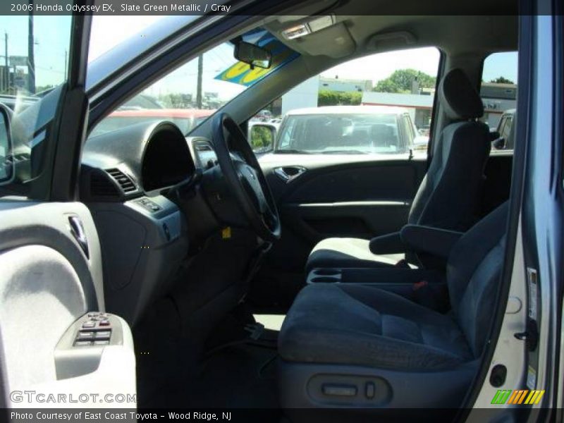 Slate Green Metallic / Gray 2006 Honda Odyssey EX