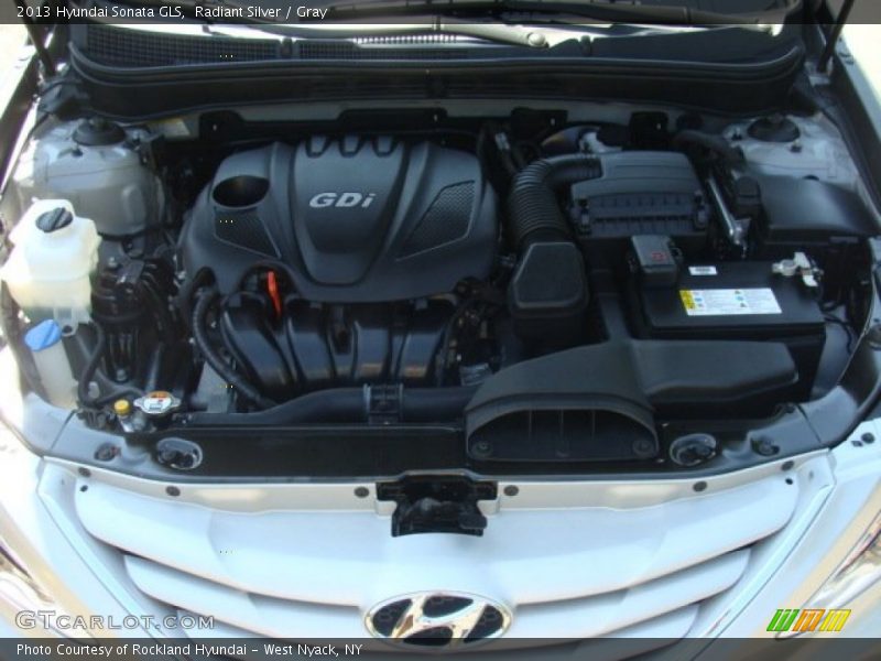 Radiant Silver / Gray 2013 Hyundai Sonata GLS