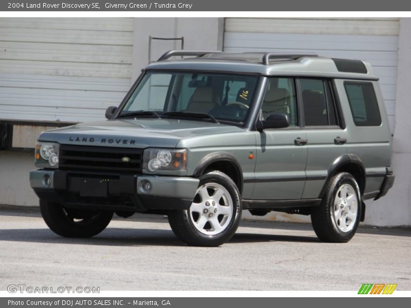 Giverny Green / Tundra Grey 2004 Land Rover Discovery SE