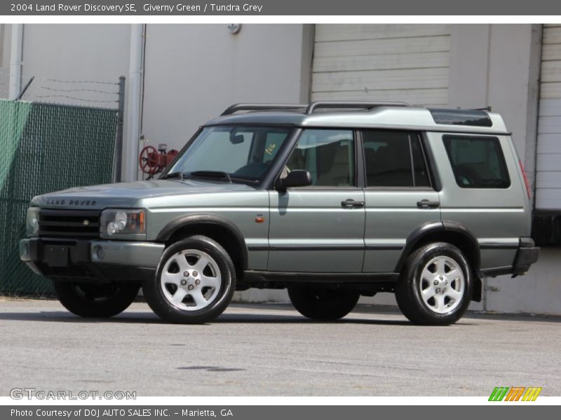 Giverny Green / Tundra Grey 2004 Land Rover Discovery SE