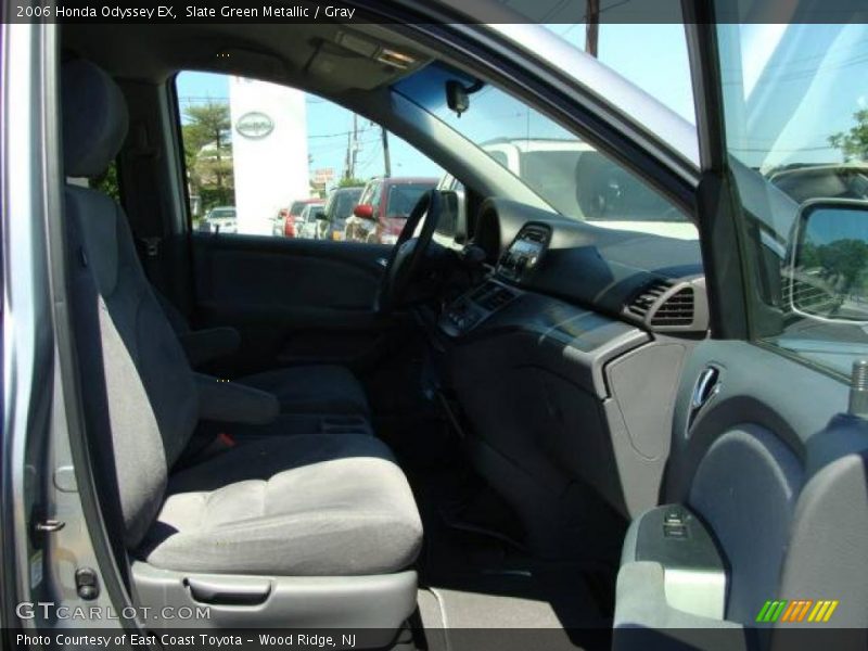 Slate Green Metallic / Gray 2006 Honda Odyssey EX