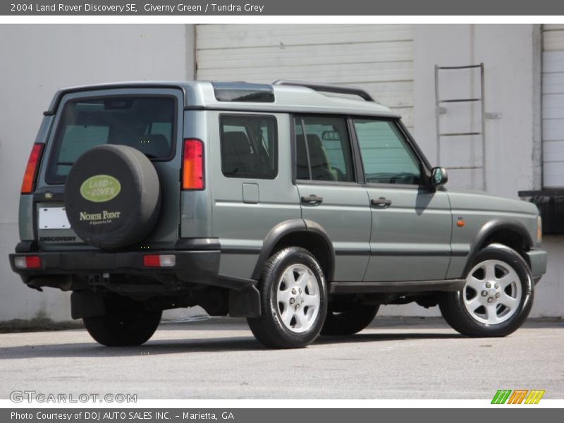 Giverny Green / Tundra Grey 2004 Land Rover Discovery SE