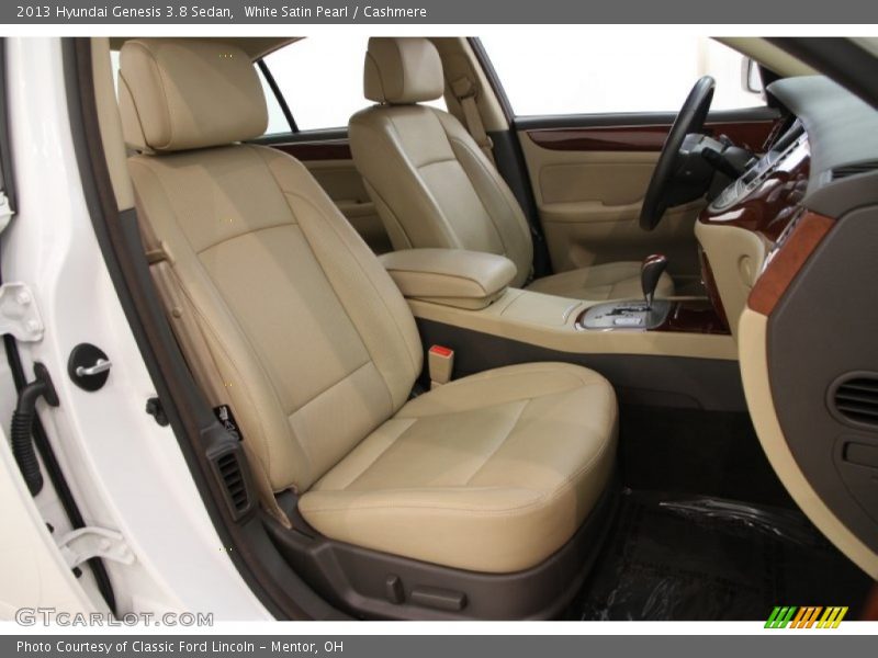 White Satin Pearl / Cashmere 2013 Hyundai Genesis 3.8 Sedan