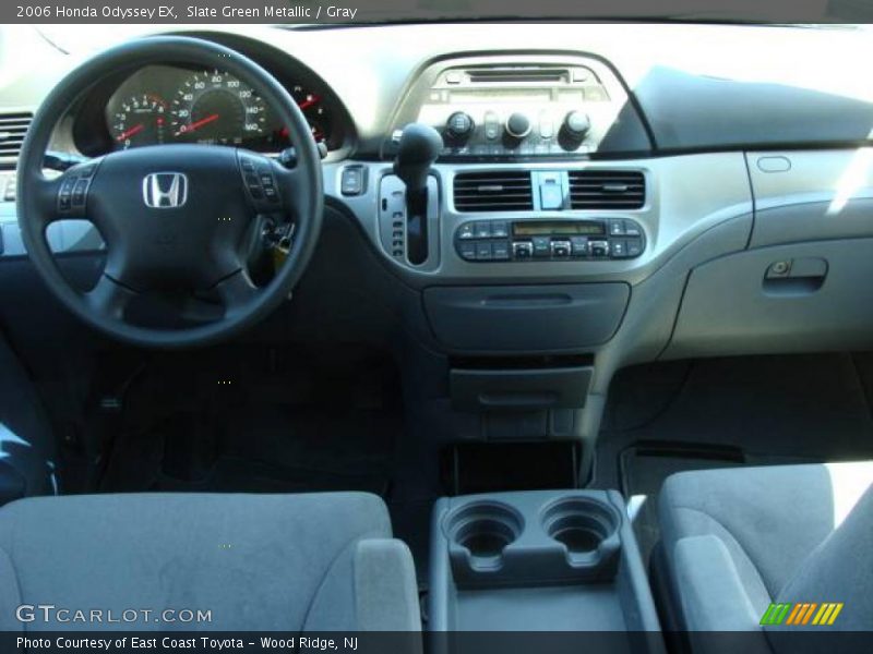 Slate Green Metallic / Gray 2006 Honda Odyssey EX