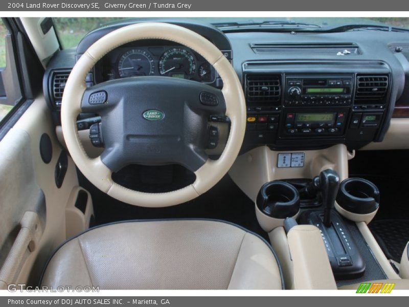 Giverny Green / Tundra Grey 2004 Land Rover Discovery SE