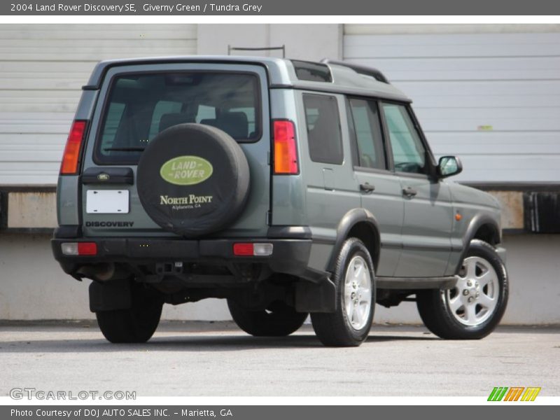 Giverny Green / Tundra Grey 2004 Land Rover Discovery SE