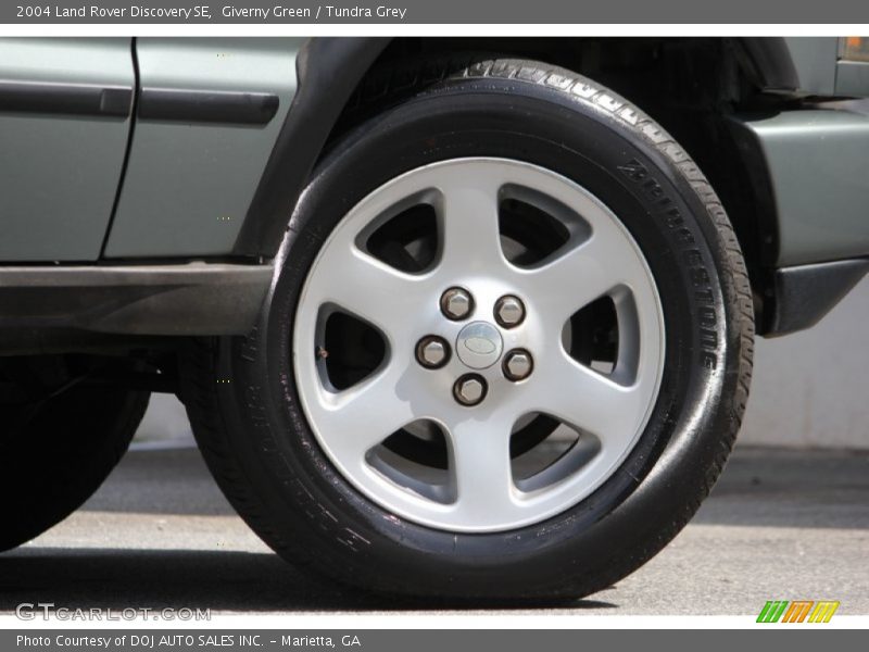 Giverny Green / Tundra Grey 2004 Land Rover Discovery SE