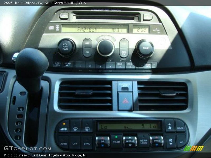 Slate Green Metallic / Gray 2006 Honda Odyssey EX