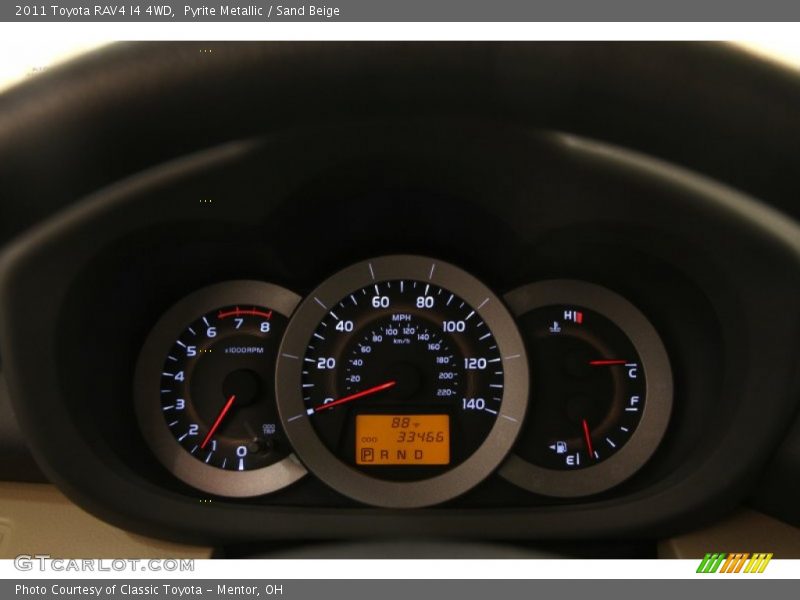Pyrite Metallic / Sand Beige 2011 Toyota RAV4 I4 4WD