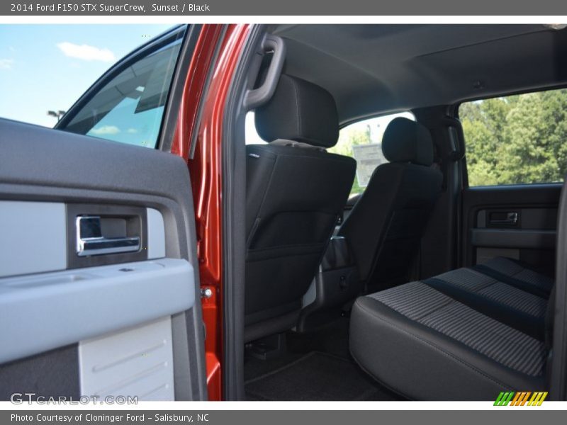 Sunset / Black 2014 Ford F150 STX SuperCrew