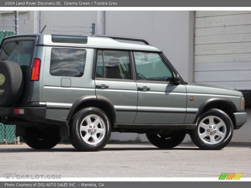 Giverny Green / Tundra Grey 2004 Land Rover Discovery SE