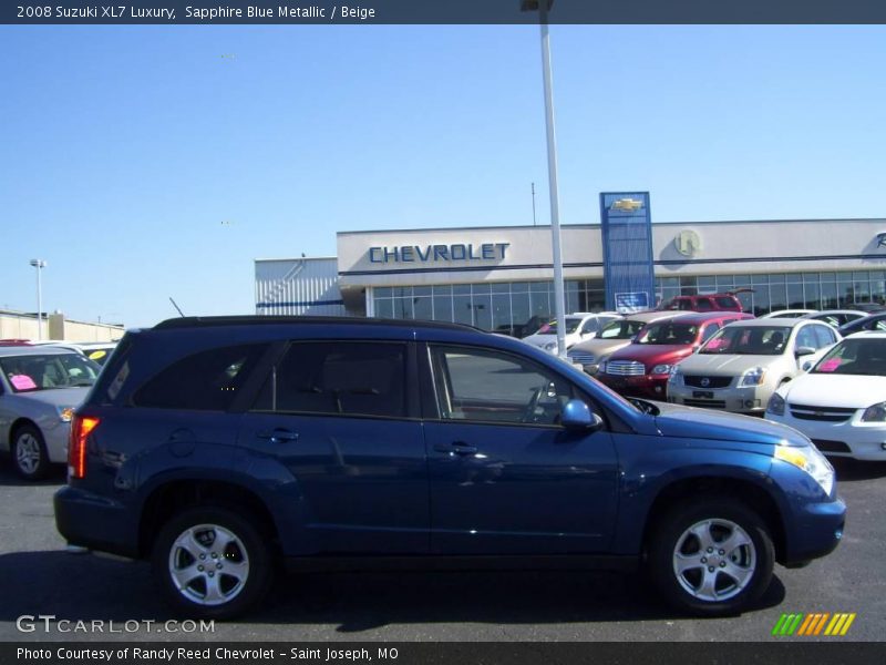 Sapphire Blue Metallic / Beige 2008 Suzuki XL7 Luxury