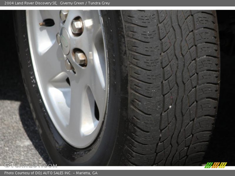 Giverny Green / Tundra Grey 2004 Land Rover Discovery SE