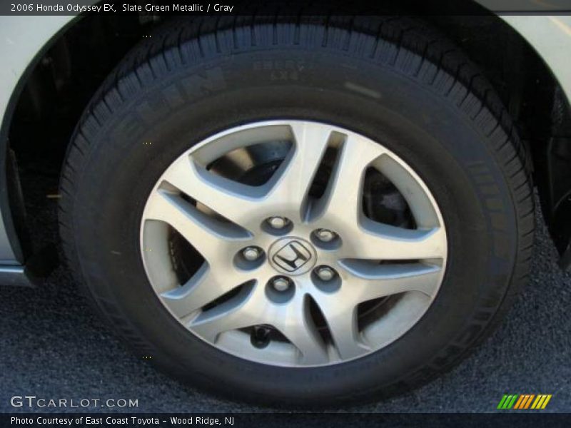 Slate Green Metallic / Gray 2006 Honda Odyssey EX