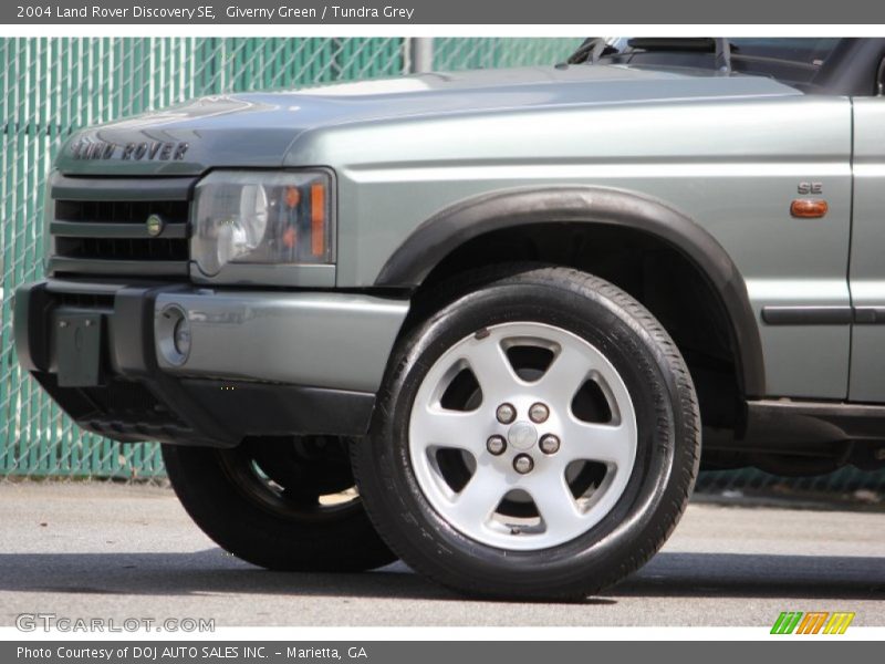 Giverny Green / Tundra Grey 2004 Land Rover Discovery SE