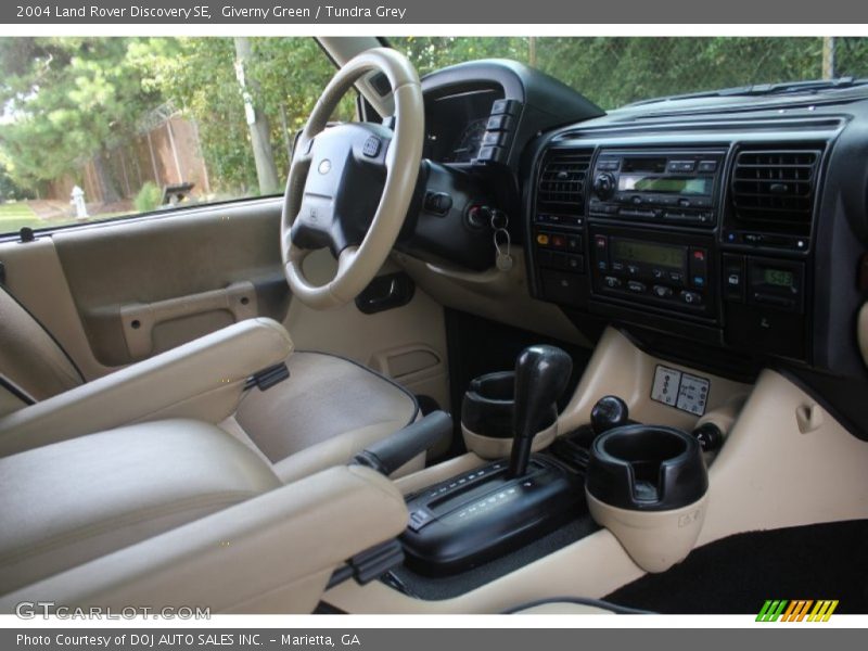 Giverny Green / Tundra Grey 2004 Land Rover Discovery SE