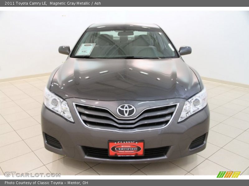 Magnetic Gray Metallic / Ash 2011 Toyota Camry LE