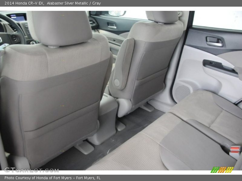 Alabaster Silver Metallic / Gray 2014 Honda CR-V EX