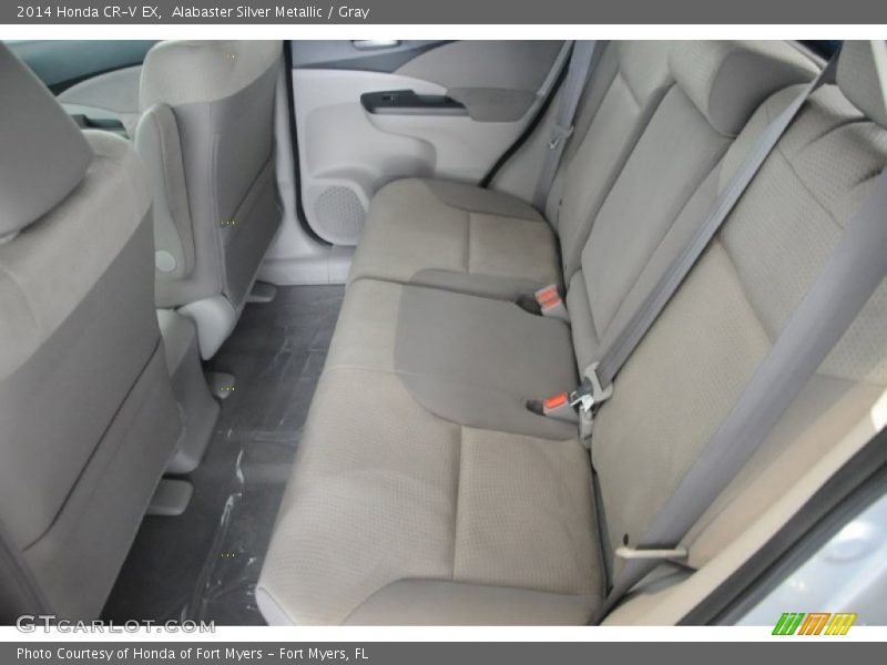 Alabaster Silver Metallic / Gray 2014 Honda CR-V EX