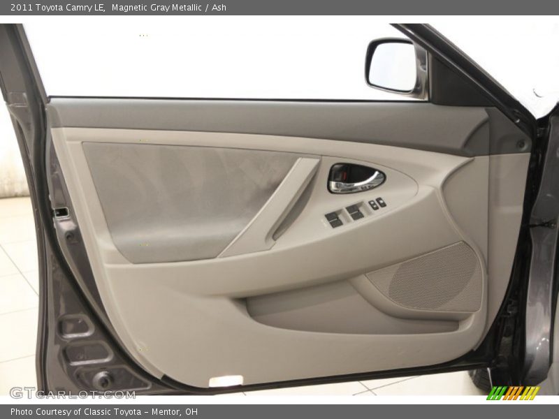 Magnetic Gray Metallic / Ash 2011 Toyota Camry LE
