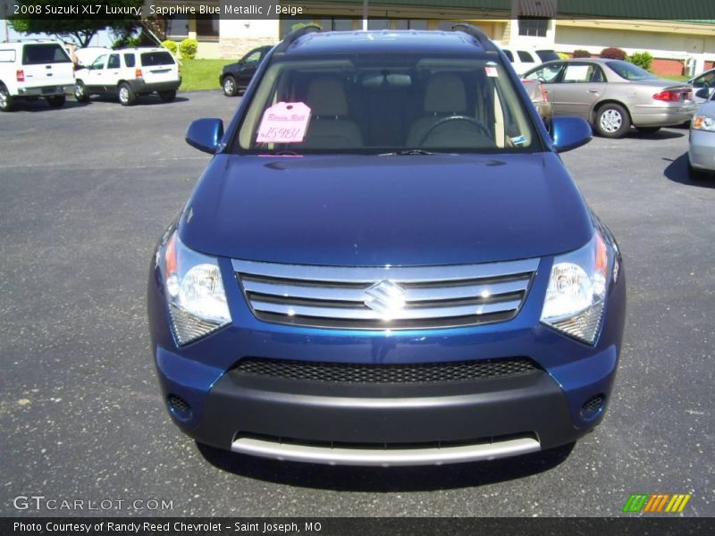 Sapphire Blue Metallic / Beige 2008 Suzuki XL7 Luxury