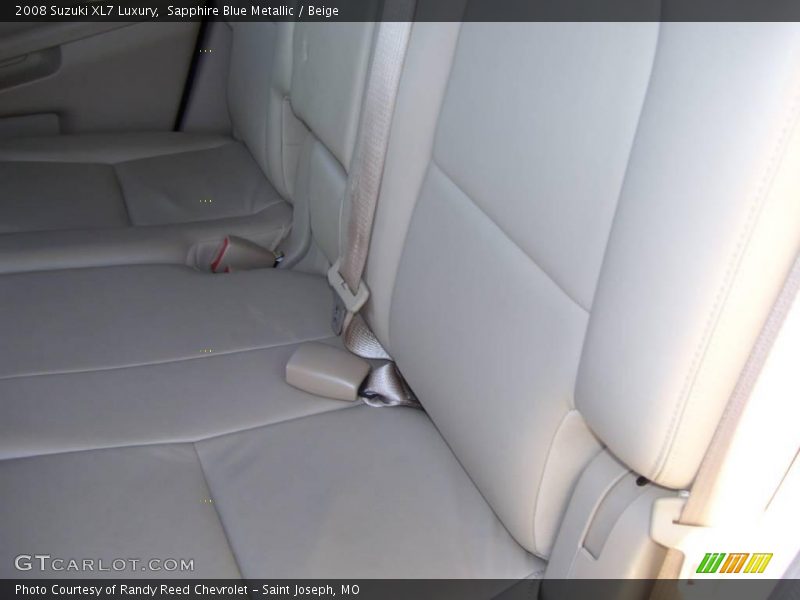 Sapphire Blue Metallic / Beige 2008 Suzuki XL7 Luxury