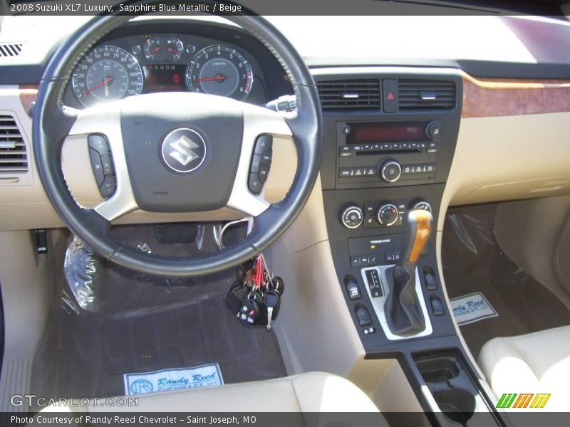 Sapphire Blue Metallic / Beige 2008 Suzuki XL7 Luxury