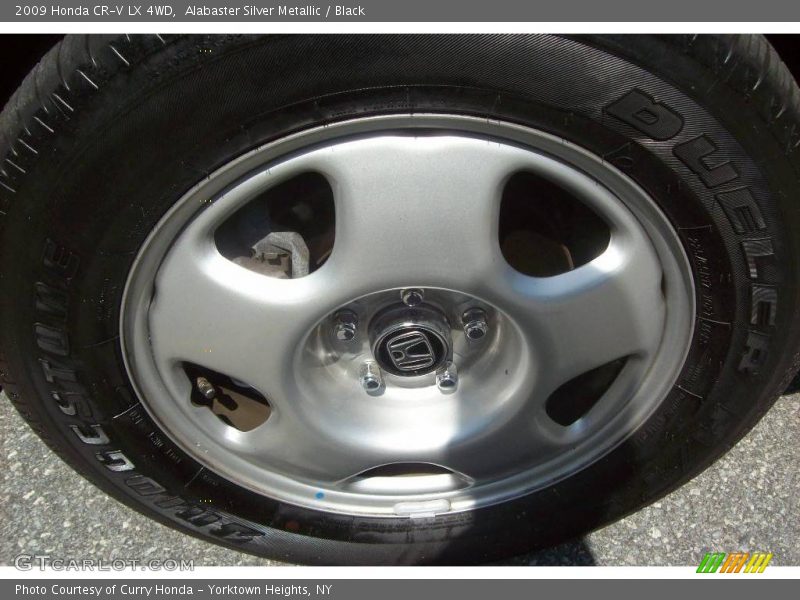 Alabaster Silver Metallic / Black 2009 Honda CR-V LX 4WD