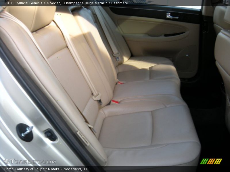 Champagne Beige Metallic / Cashmere 2010 Hyundai Genesis 4.6 Sedan