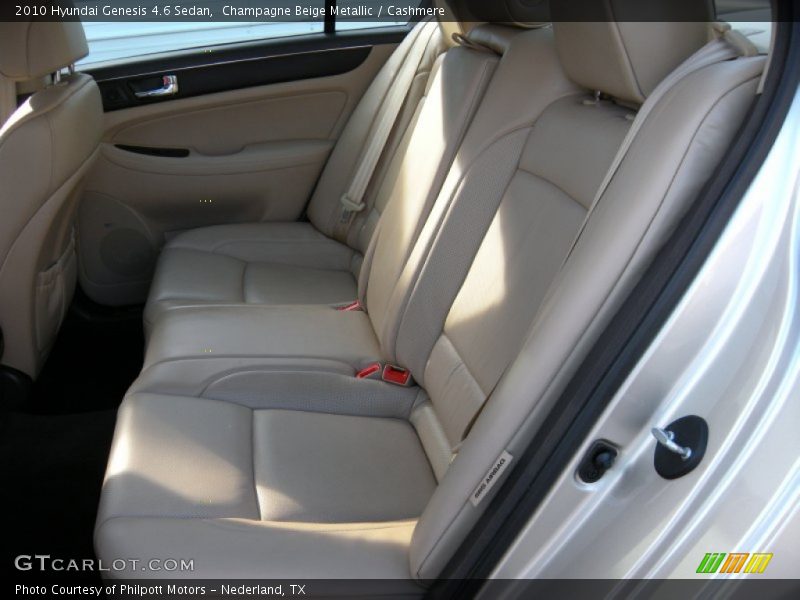 Champagne Beige Metallic / Cashmere 2010 Hyundai Genesis 4.6 Sedan
