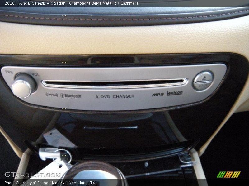 Champagne Beige Metallic / Cashmere 2010 Hyundai Genesis 4.6 Sedan