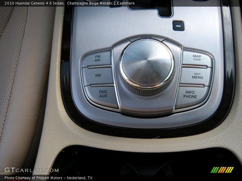 Champagne Beige Metallic / Cashmere 2010 Hyundai Genesis 4.6 Sedan