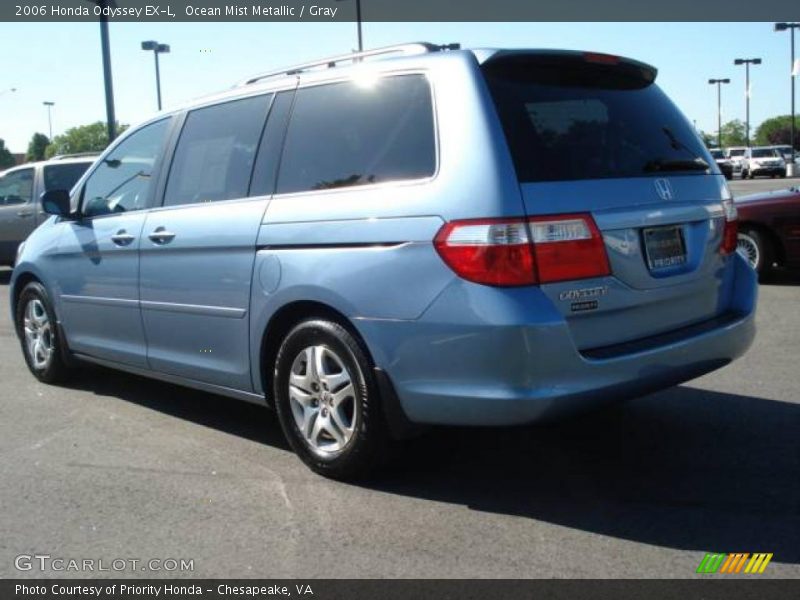 Ocean Mist Metallic / Gray 2006 Honda Odyssey EX-L