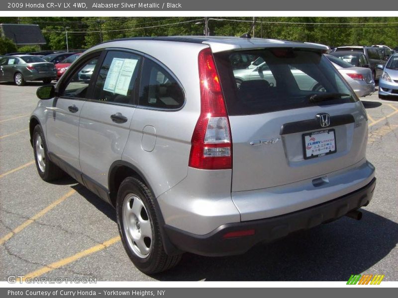 Alabaster Silver Metallic / Black 2009 Honda CR-V LX 4WD